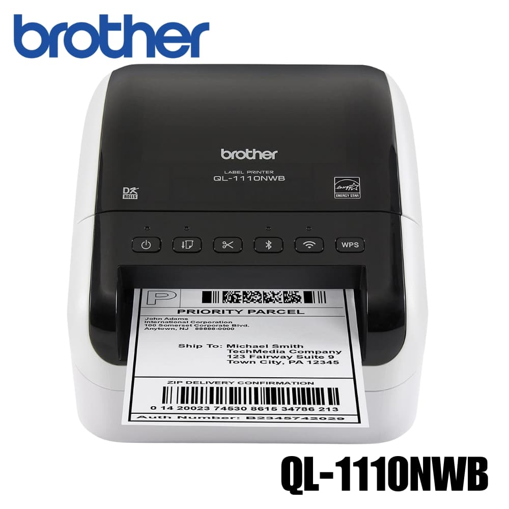 Etiquetadora QL-1110NWB Brother Termica USB Red Wifi Bluetooth: imagen 1