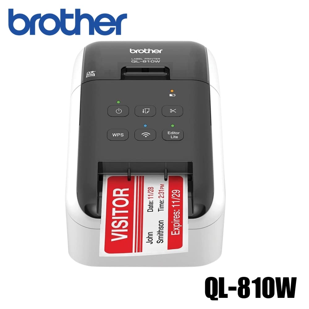 Etiquetadora QL-810W Brother Wifi USB Termica: imagen 1