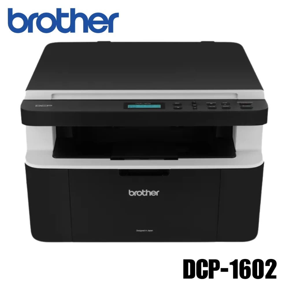 Impresora DCP-1602 Brother Laser Multifuncional Blanco/Negro: imagen 1