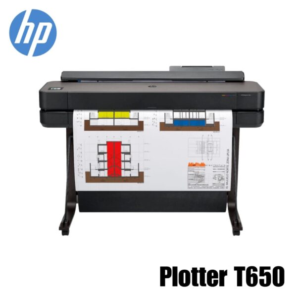 Impresora Plotter T650 HP DesignJet 36″/A0 (5HB10A)
