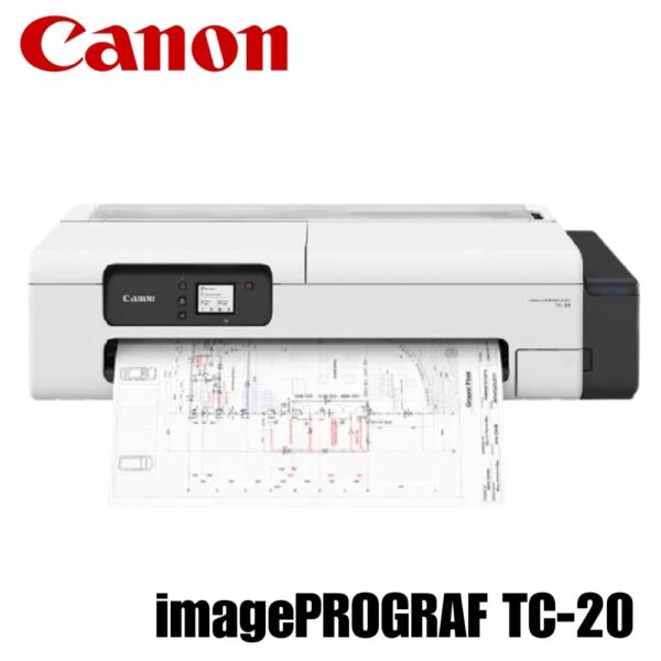Impresora Plotter imagePROGRAF TC-20 Canon 24”