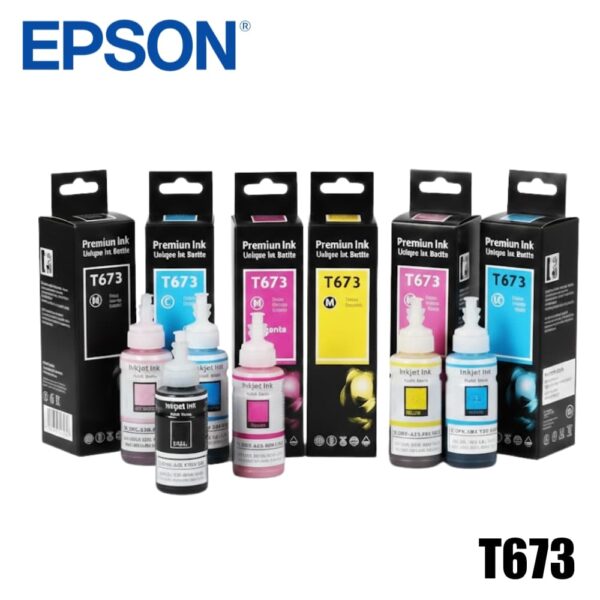 Pack Tinta X6 T673 compatible | L800, L801, L805, L810, L850, L1800