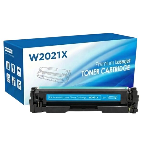 Toner 414X Compatible W2021X Cyan Generico Alternativo 6000 páginas