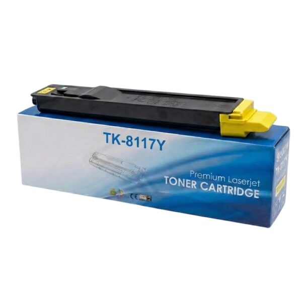 Toner Kyocera TK-8117Y Compatible Yellow Generico Alternativo 6000 páginas