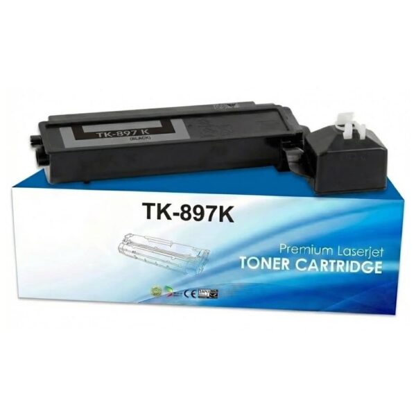 Toner Kyocera TK-897K Compatible Negro Generico Alternativo 12000 páginas