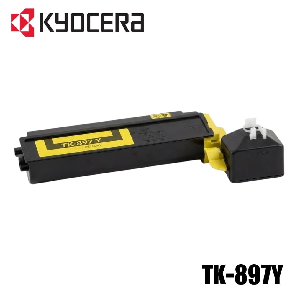 Toner Kyocera TK-897Y Compatible Yellow Generico Alternativo 6000 páginas: imagen 2