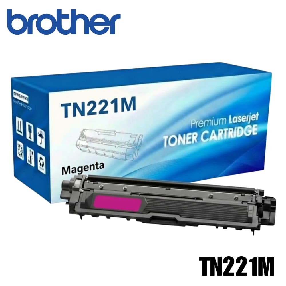 Toner TN221M Compatible Magenta Generico Alternativo 1400 páginas: imagen 1
