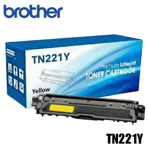 Toner TN221Y Compatible Yellow Generico Alternativo 1400 páginas