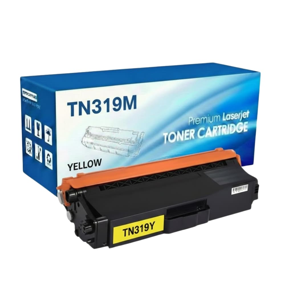 Toner TN319Y Compatible Yellow Generico Alternativo 6000 páginas: imagen 3